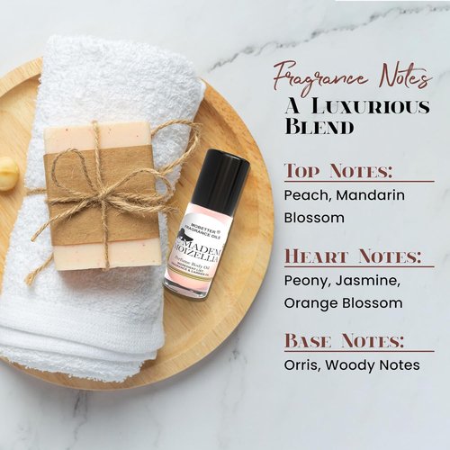 MOBETTER Fragrance Oils - Madem Moizellia 1 Oz Women's Perfume Body Oil | Long-Lasting Scent