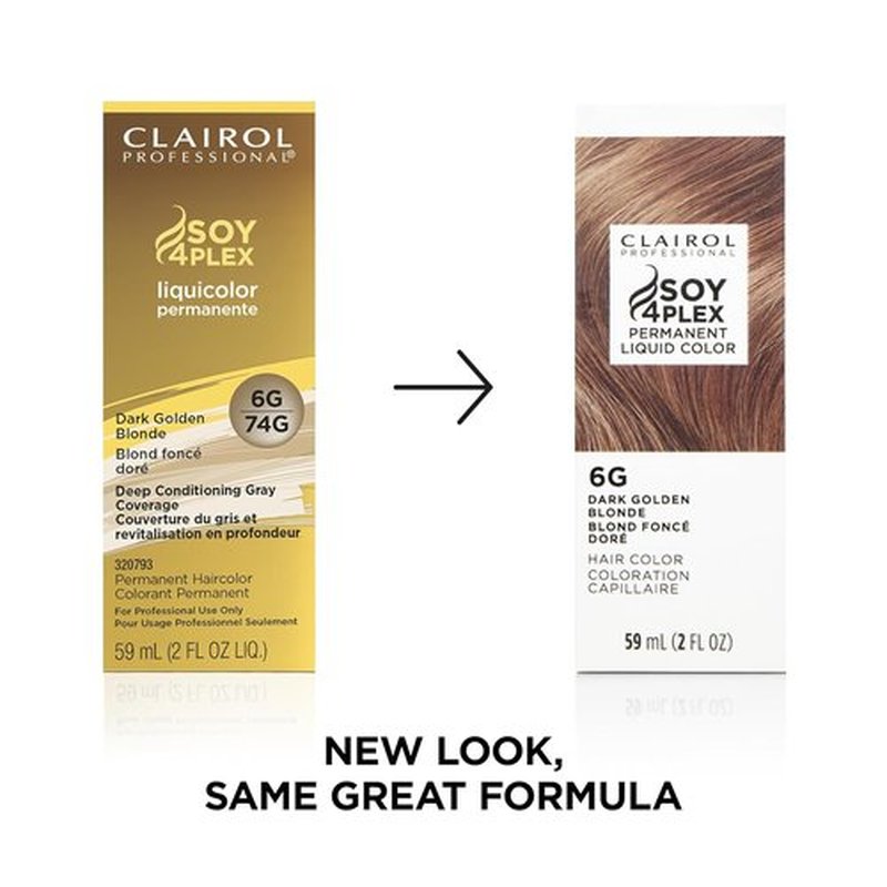 Clairol Professional Permanent Liquicolor | Dark Gold Blonde Hair Color, 2 Fl Oz - Long-Lasting Formula