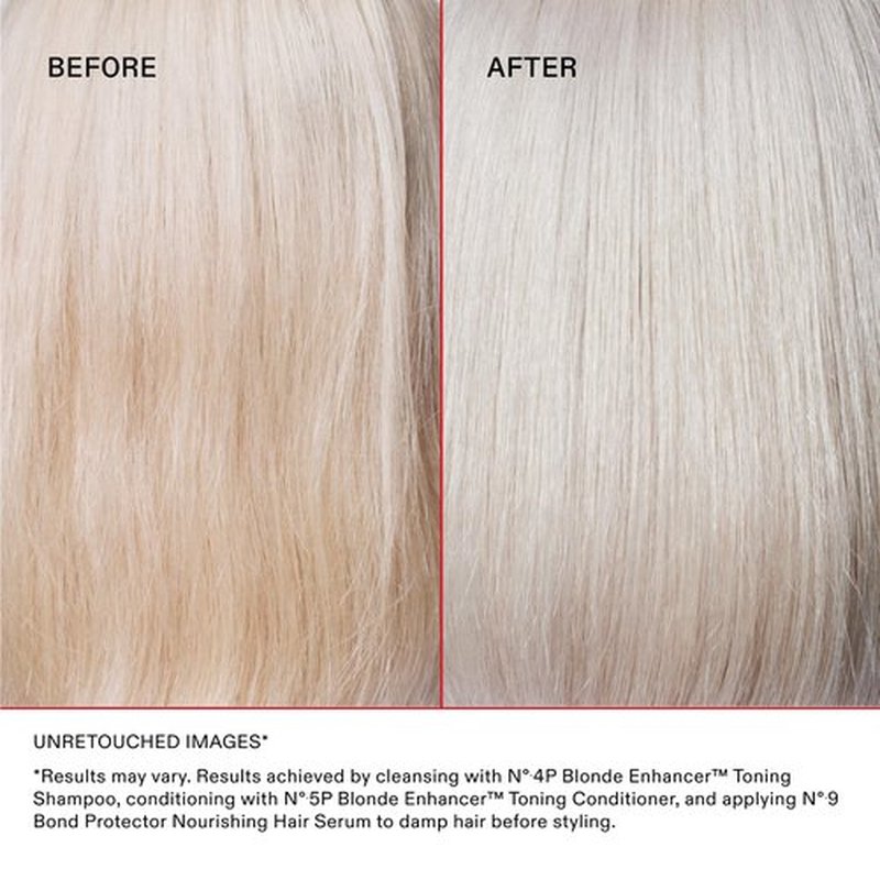 Olaplex Nº. 5P Blonde Enhancer Purple Toning Conditioner: Neutralizes Brassiness & Strengthen | Repairs Damages & Hydrates Hair | For Coily, Curly, Straight, and Wavy, 1000 mL / 33.8 Fl Oz