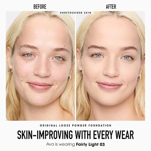 bareMinerals Original Get Started Kit - 3-Piece Makeup Set with SPF 15 Foundation & Mineral Veil