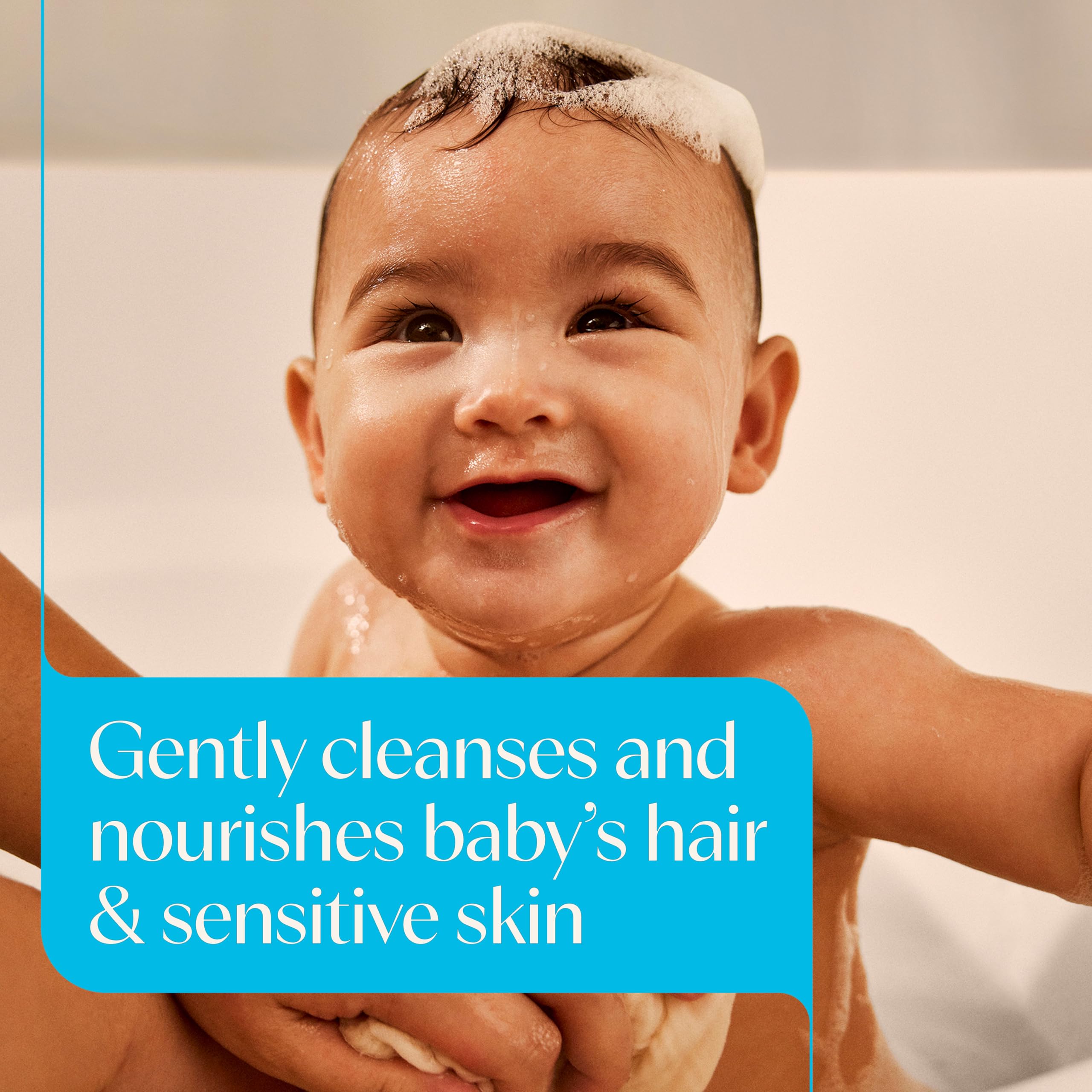 Aveeno Baby Daily Moisture Gentle Baby Body Wash and Shampoo with Oat Extract, 2-in-1 Baby Wash & Hair Shampoo, Tear-Free, pH Balanced for Sensitive Skin & Hair, Lightly Scented, Value Size 33 Fl Oz