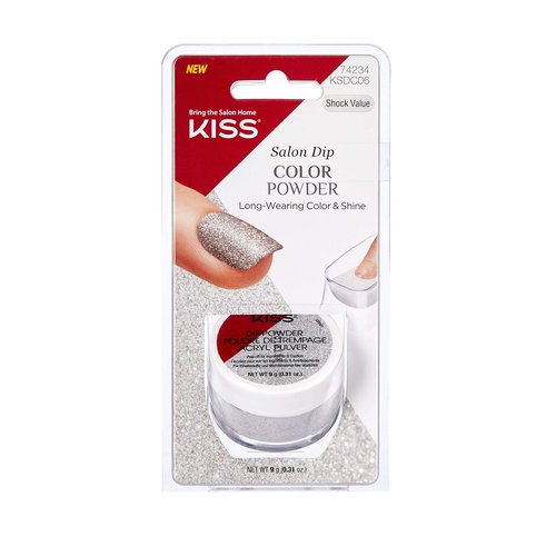 Kiss Powder Nail Dip Kit, Shock Value