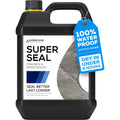 Superclear Modified Acrylic Concrete Paver Super Sealer 1 Gallon, Wet Look Penetrating Sealer for Pavers, Patios, Pool Decks, and Driveways, Pet Friendly Zero VOC