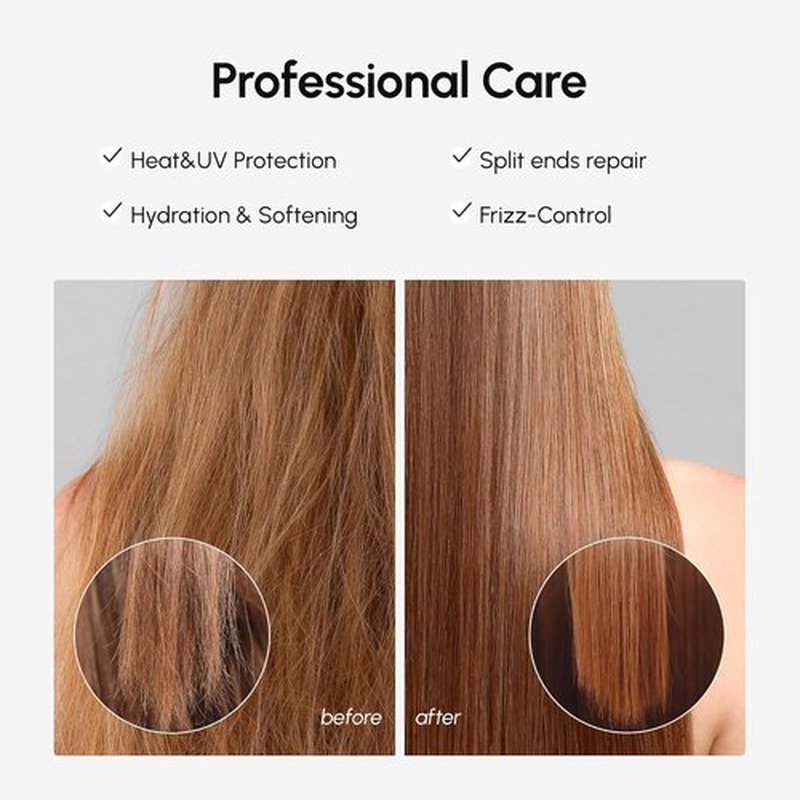 Maree Hair Oil - Frizz Control Serum with Argan Oil, Keratin & Biotin for Dry, Curly Hair