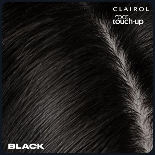 Clairol Root Touch-Up Hair Coloring Spray - Temporary Black Color, Single Pack for Quick Coverage