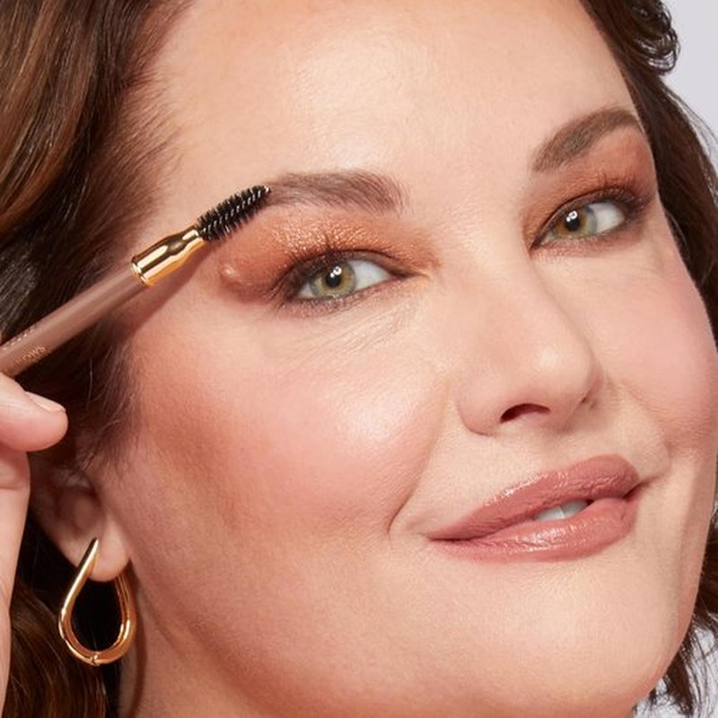 Laura Geller New York Bravo Brows Soft Pencil & Brush - Blonde Shade for Effortless Definition