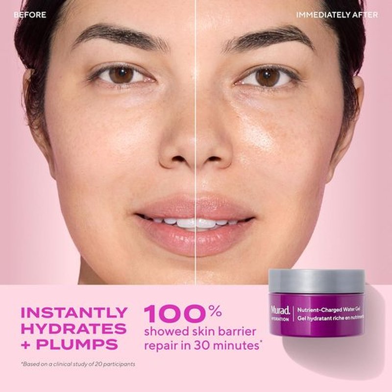 Murad Nutrient-Charged Water Gel - Hydrating Moisturizer for Women's Skin Care | Lightweight Formula