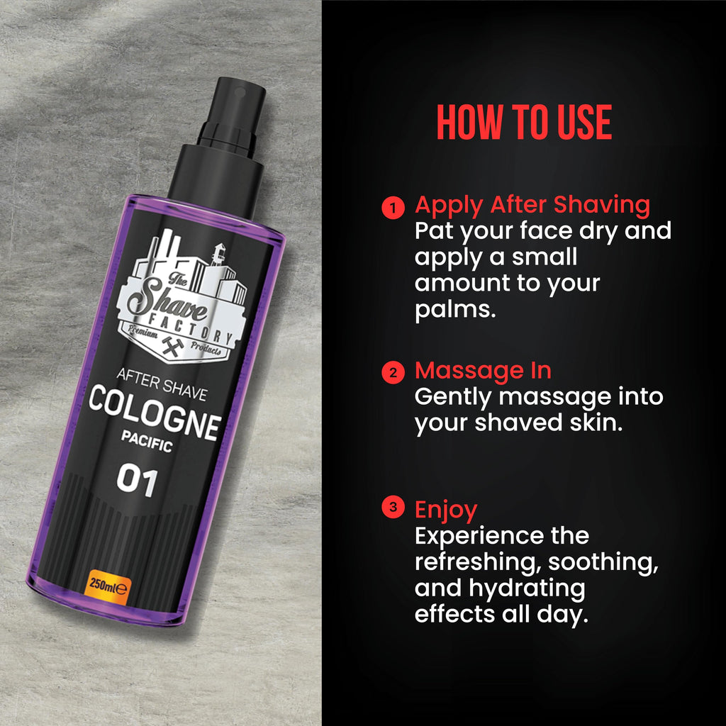 the shave factory After Shave Cologne Series (250ml (8.45 fl. oz), 06 Adriatic)