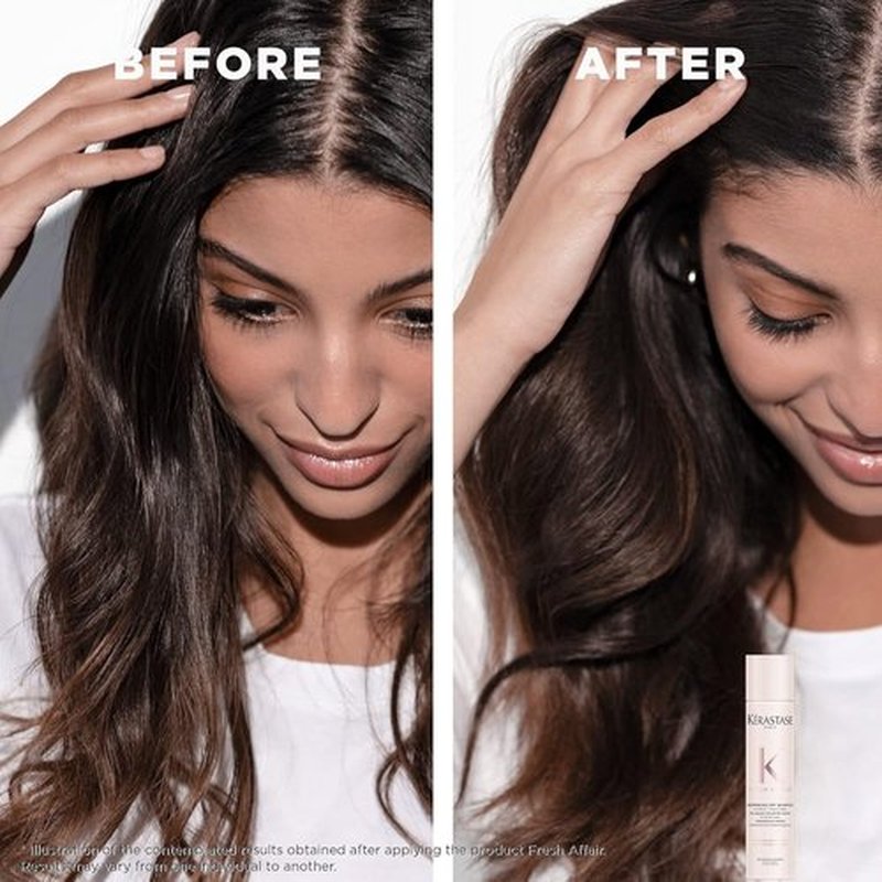 Kerastase Fresh Affair Dry Shampoo - Instantly Absorbs Oil, Lightweight Formula, Silicone-Free, All Hair Types