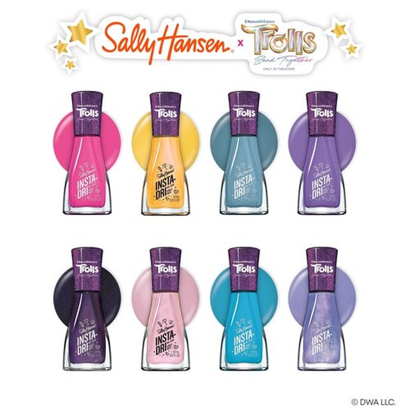 Sally Hansen Insta-Dri x Trolls Nail Polish Collection - Vacay Island - 0.31 fl oz