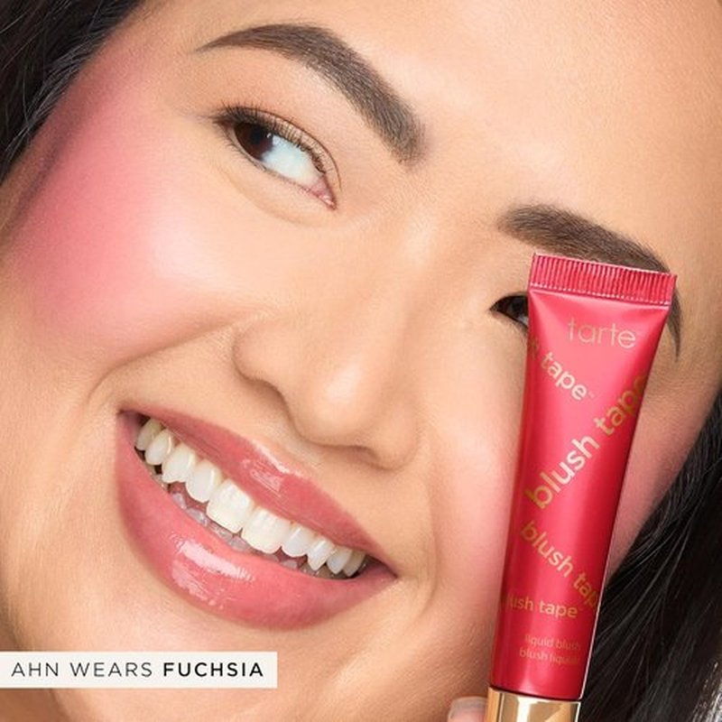 Tarte Blush Tape Satin Liquid Blush - Blendable, Buildable Formula with Mineral Pigments & Hydrating Butters, Vegan