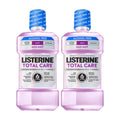Listerine Total Care Alcohol Free Mouthwash, Mild Mint, 33.8 fl. oz/1L x 2