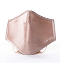 Finishing Touch Flawless Silk Face Mask Washable Soft and Gentle on Skin, Blush, 1 Count