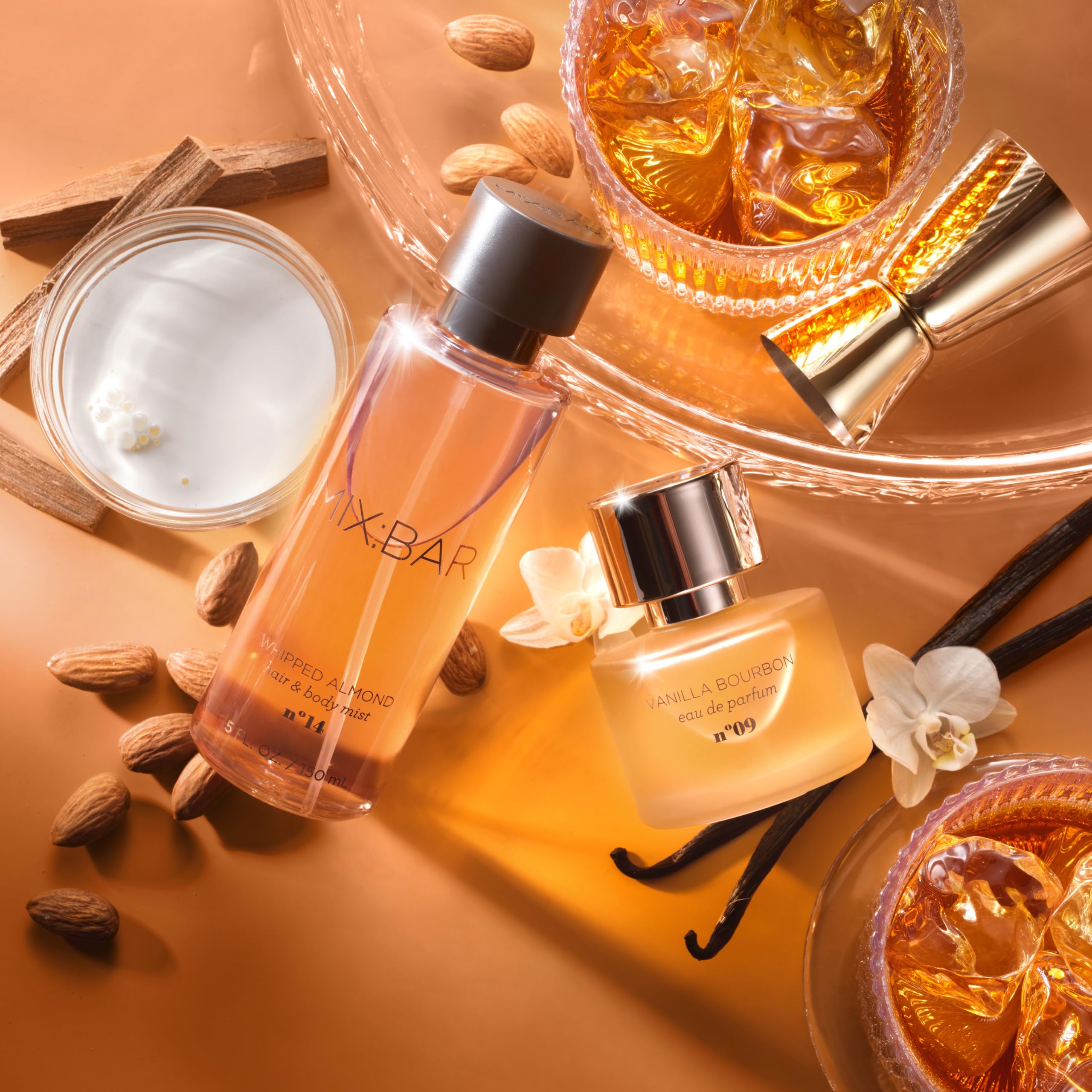 MIX:BAR Perfume Gift Set – Cozy Combo Perfumes: Vanilla Bourbon & Cloud Musk Eau de Parfum | Layering Fragrance Duo for Women | Long-Lasting, Vegan & Cruelty-Free EDP