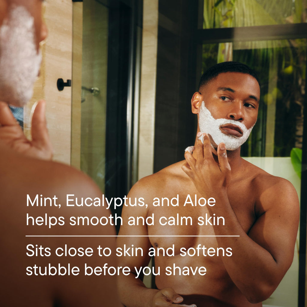 Harry's Shaving Cream for Men with Aloe and Eucalyptus - (4 Pack) 2 oz - Conditions Skin and Softens Facial Hair - TSA Approved Travel Essentials - Safe for Sensitive Skin