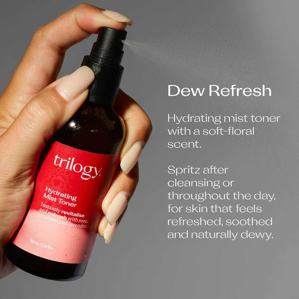 Trilogy Hydrating Mist Toner, 3.3 Fl Oz