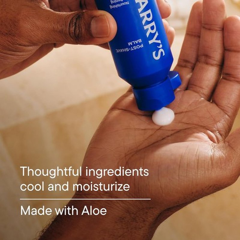 Harry's Post-Shave Balm for Men - Soothing Aloe Formula | 2 Pack, 3.4 fl oz - TSA Approved Travel Essential