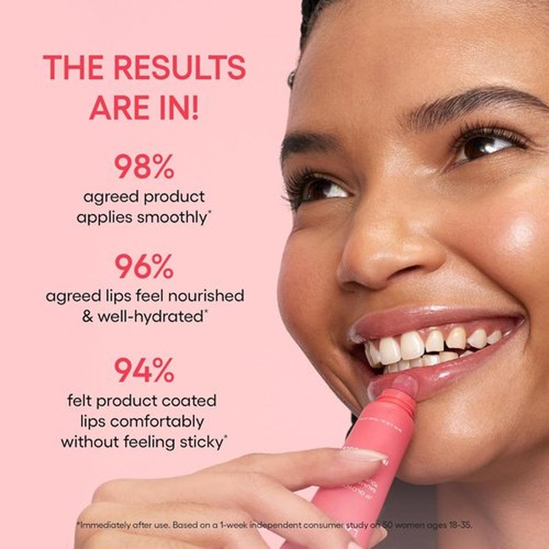 LANEIGE Mini Lip Glowy Balm Set - Travel-Sized Tinted Lip Balms with Shea & Murumuru Butter (Pack of 2)