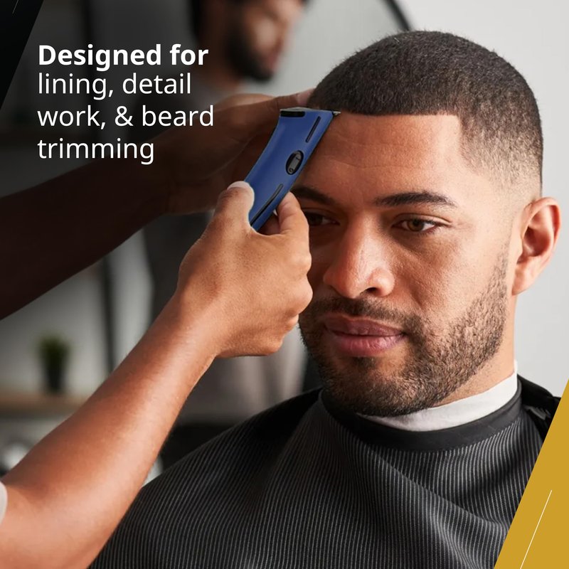 Wahl Professional Sterling Mag Trimmer, Cordless, Lightweight and Quiet, 120 Minute Runtime with Charging Dock, Midnight Blue
