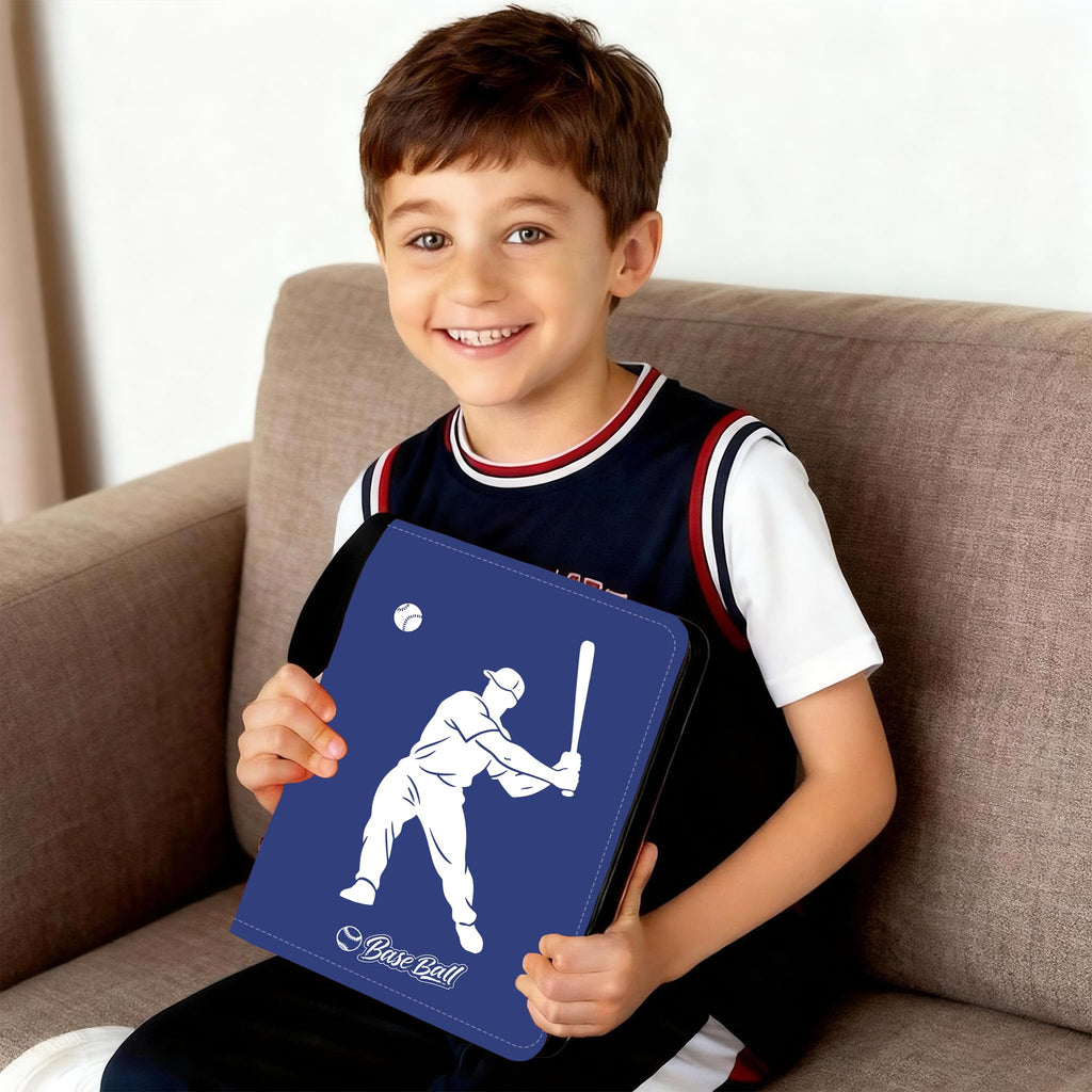 Baseball Card Binder – 900 Pockets Album with Zipper & Wrist Strap | Collector Binder for Sports & Baseball Cards for Sports,TCG,Game,Trading Cards | Durable Travel-Friendly Design 2025-2026