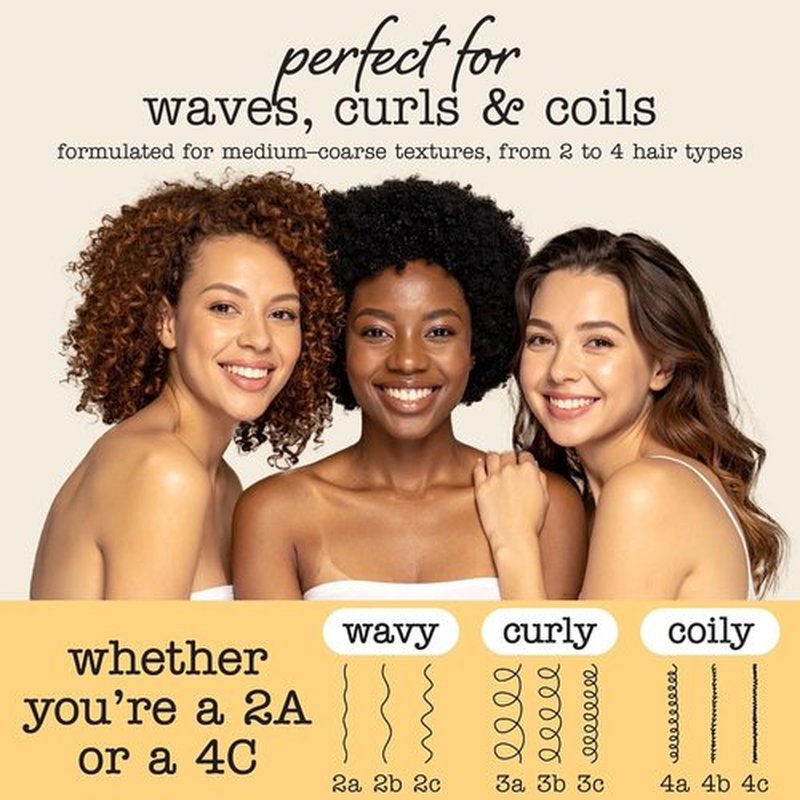 SAUCE BEAUTY Hair Mask, Honey Chia Smoothing Curl Mask for Dry Hair (10.5 Fl Oz) Hydrating, Anti Frizz Softener with Shea Butter, Honey & Chia for Naturally Curly, Wavy & Coily Hair Care