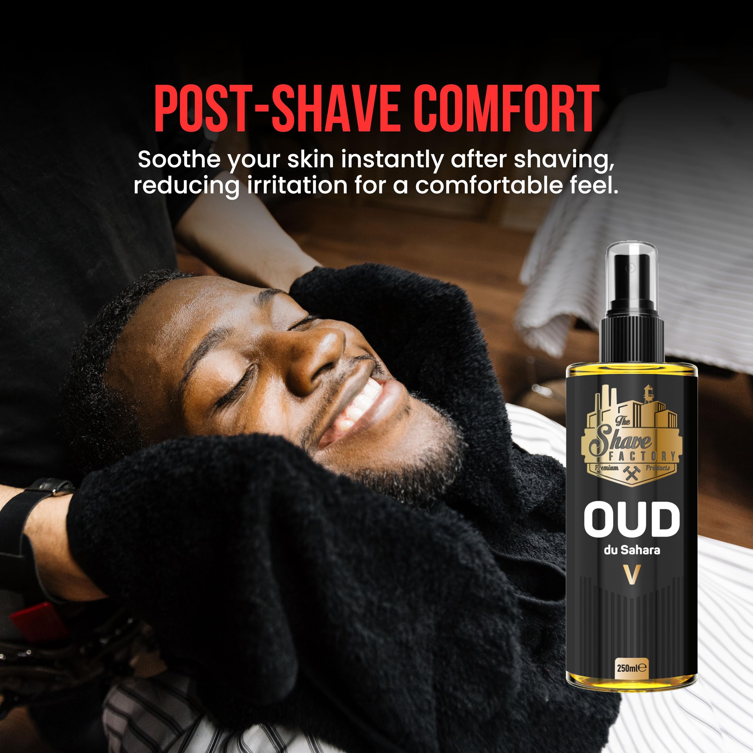the shave factory After Shave Cologne Series (03 Oud III De Nuit)