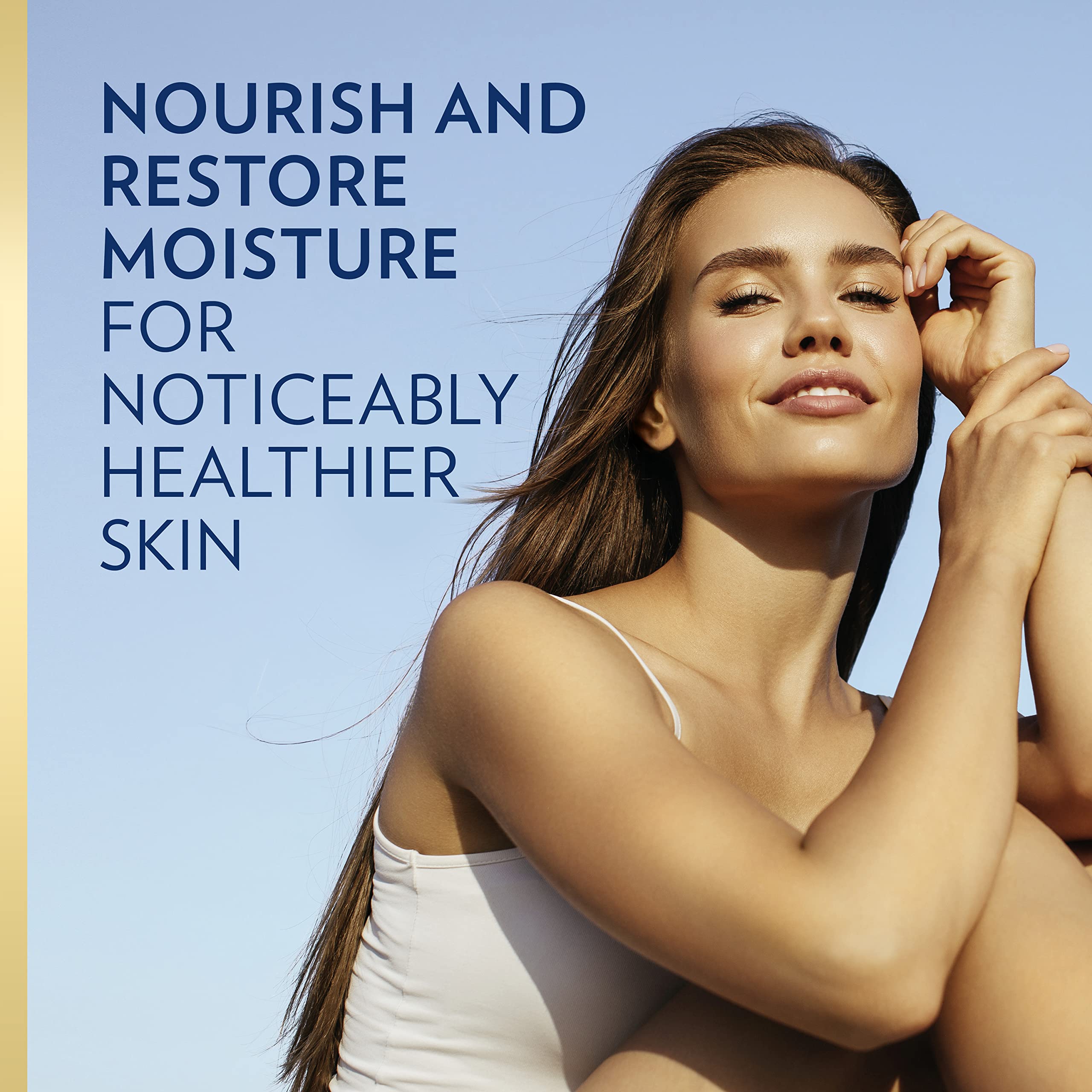 Vaseline Nourishing Moisture Body Lotion Hand & Body Lotion Pack of 12 for Dry Skin made with Ultra-Hydrating Lipids & Pure Oat Extract 3.4 oz