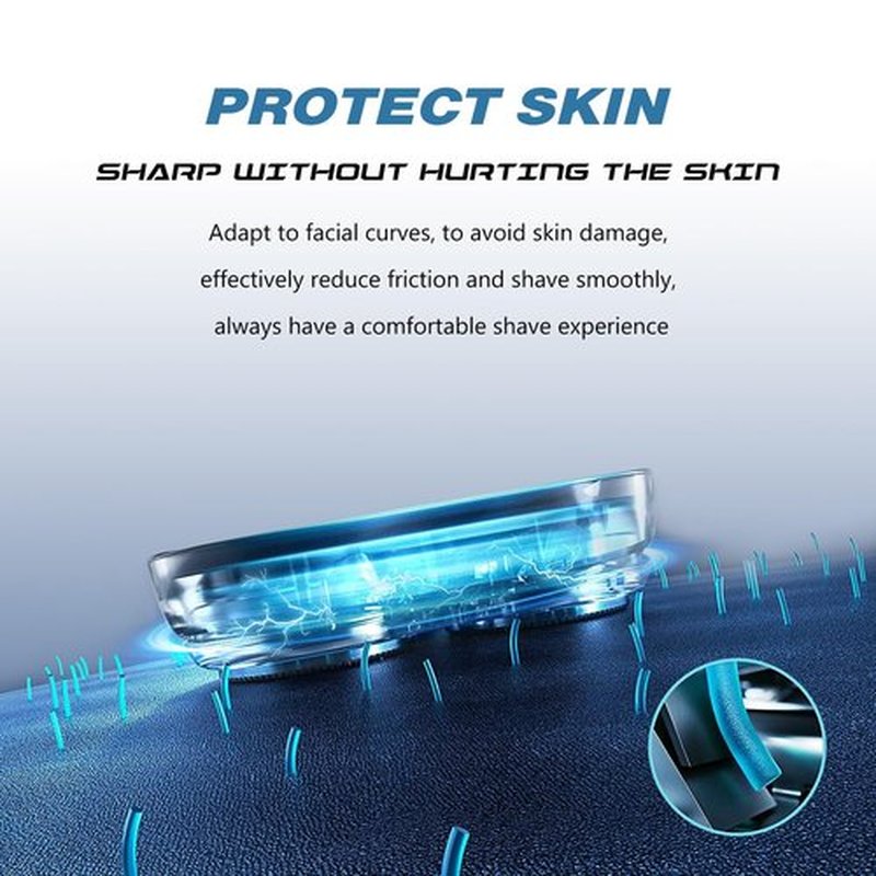 Philips Norelco HQ8 Replacement Razor Blade Heads - Compatible with Aquatec Shavers | 3-Pack