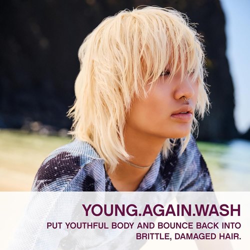 KEVIN.MURPHY Young.Again.Wash - Moisturizing Anti-Aging Shampoo for Damaged Hair - 250 mL / 8.4 fl oz