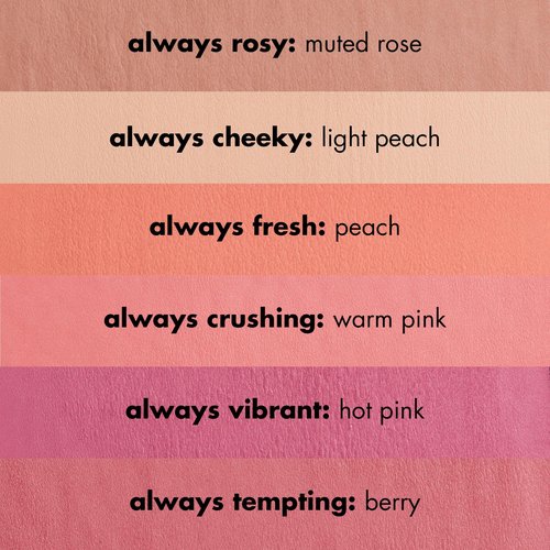 e.l.f. Primer-Infused Matte Blush, Long-Lasting, Lightweight & Buildable Powder Blush, Delivers A Matte Finish, Vegan & Cruelty-Free, Always Crushing