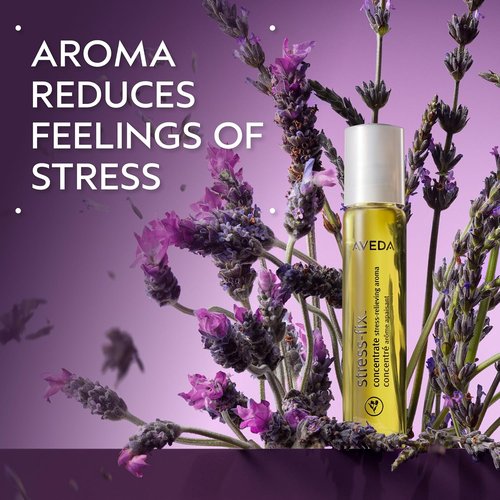 Aveda Stress-Fix Concentrate Rollerball - Reduce Stress with Lavender & Clary Sage Aroma | 0.24 Fl Oz
