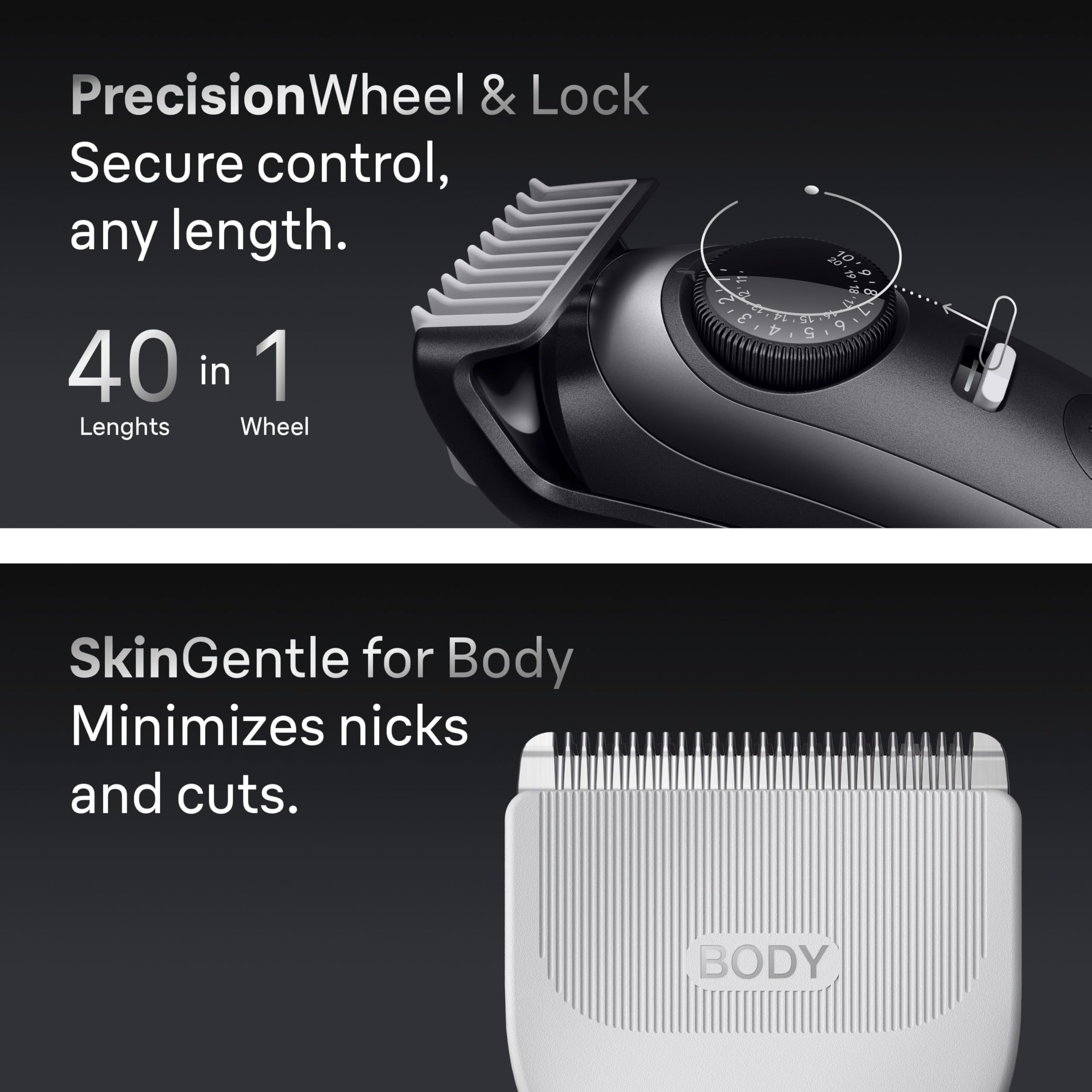 Braun All-in-One Series 9 Men’s Electric Beard Trimmer, Hair Clipper, Shaver & Razor for Face, Hair & Body, AIO 9535 with Gillette Labs Razor, Cordless