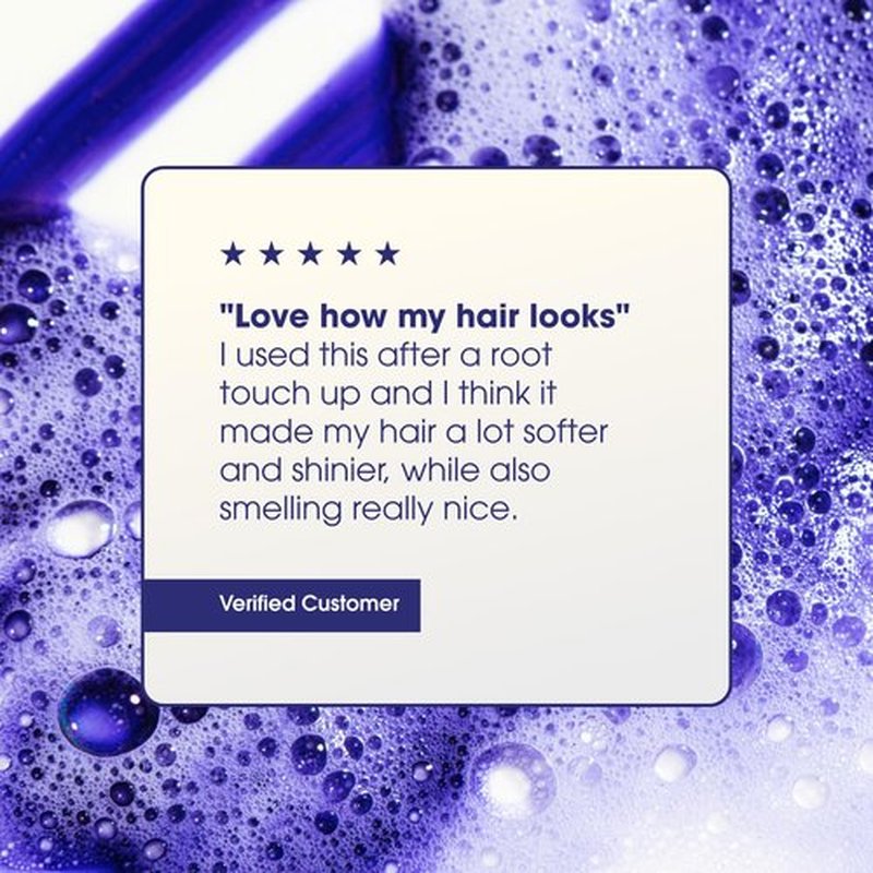 One 'n Only Shiny Silver Hair Mask - Deep Conditioning Treatment for Blonde & Gray Hair - Restores Shine & Repairs Damage (8.5 oz)