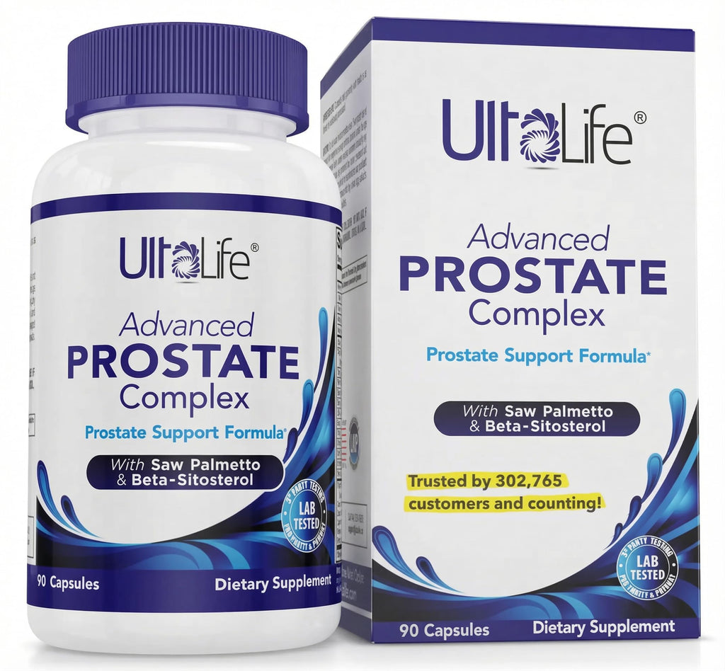 Advanced Saw Palmetto Prostate Supplement for Men with Beta Sitosterol Promotes Urinary Comfort, Sleep Quality & Prostate Health 90 Capsules