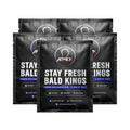 Apex Head Wipes. Cooling Bald Head & Scalp Wipes for Men – Sweat Wipes for Gym, Workouts, Travel & Hat Sweat – Alcohol-Free Post-Shave Cleansing Wipes – Individually Wrapped – 5 Pack