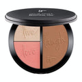 IT Cosmetics Anti-Aging Matte Radiance Luminizer & Brightening Blush Palette - Hydrolyzed Collagen Peptides