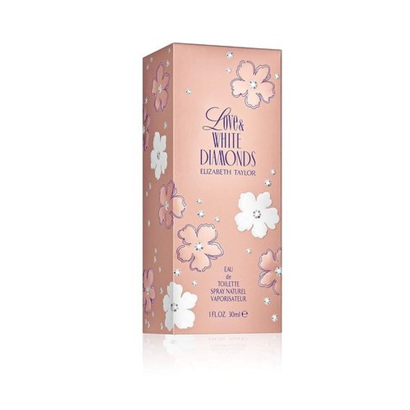 Elizabeth Taylor Women's Perfume - Love & White Diamonds Eau De Toilette Spray, 1 Fl Oz | Ideal Gift