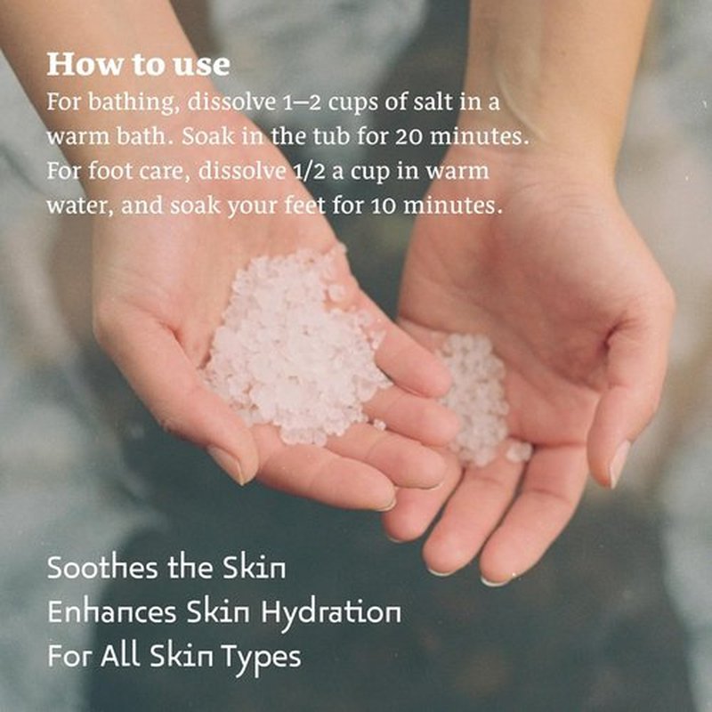 Dead Sea Salts - Relaxing Bath Soak for Body Rejuvenation with Lavender Essential Oil | 2.2lb Coarse Mineral Salts