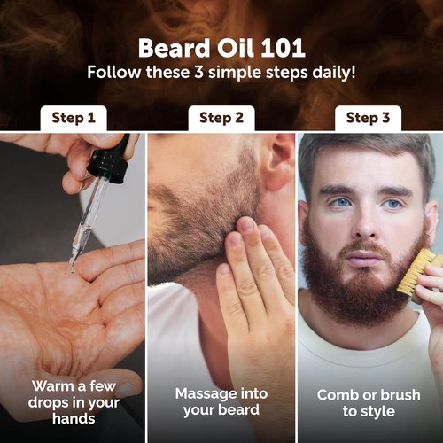 Detroit Grooming Co. Beard Oil - All-Natural Hydrating Formula with Vitamin E - Belle Isle Lavender & Orange Scent, 1 oz
