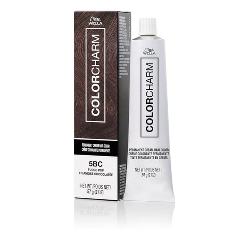 COLORCHARM Permanent Cream Hair Dye - Darkest Brown & Cool Espresso Shades | 100% Gray Coverage | Vegan & Paraben-Free | 2 oz.