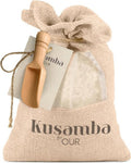 Kusamba by QUR Seafoam Jasmine Bath Soak Salt - Mineral-Rich Relaxing Blend for Skin Soothing & Stress Relief - 481g