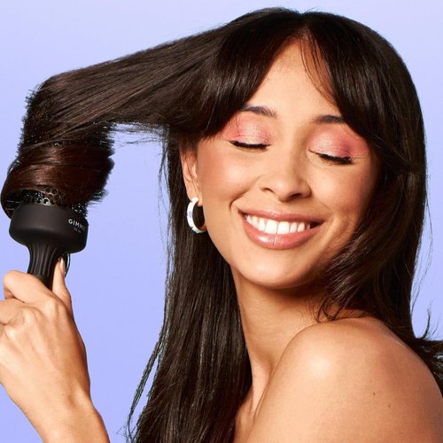 Gimme Beauty Round Brush - Vented Ceramic Barrel Blowout Brush for All Hair Types - Large 53mm
