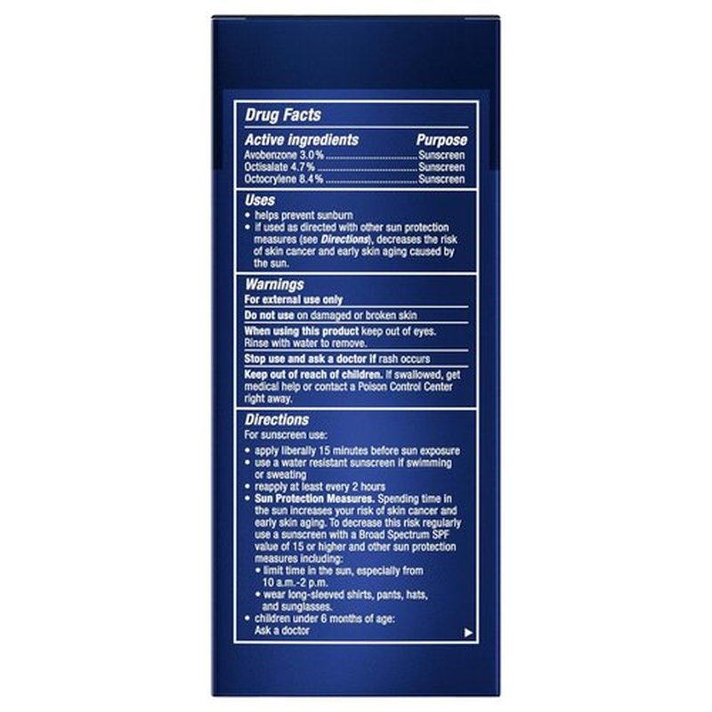 NIVEA MEN Maximum Hydration Face Lotion - SPF 15 Sunscreen for Men | 4 Pack of 2.5 Fl Oz Tubes