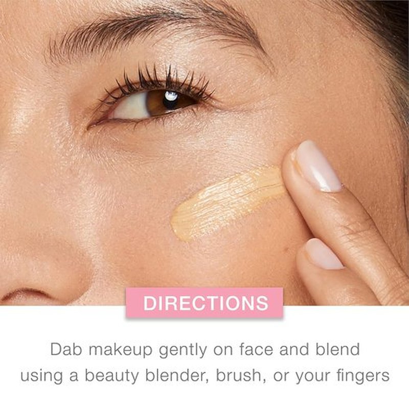 Neutrogena Healthy Skin Liquid Foundation - Lightweight Medium Coverage with SPF 20 | Natural Ivory 20, 1 fl. oz