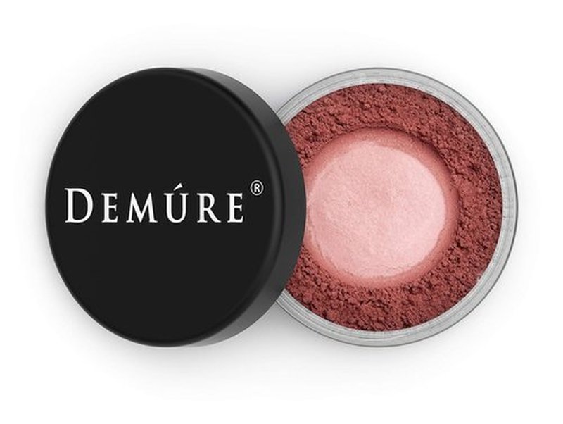 Demure Mineral Blush Powder - Bold Berry | Loose, Natural Finish | Professional & Cruelty-Free