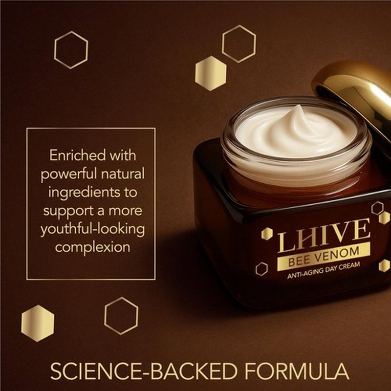 Bee Venom Cream l Anti Aging Face Moisturizer with Manuka Honey & Aloe Vera l Bee Venom Skin Treatment l Hydrating Firming Moisturizer for Women l Day & Night Skin Care l 1.7 oz