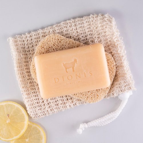 Dionis Goat Milk Lavender Blossom Hand Cream, Body Lotion, Whipped Body Scrub, Shave Butter, Bar Soap 3 oz & Carrying Case 6-Piece Travel Set
