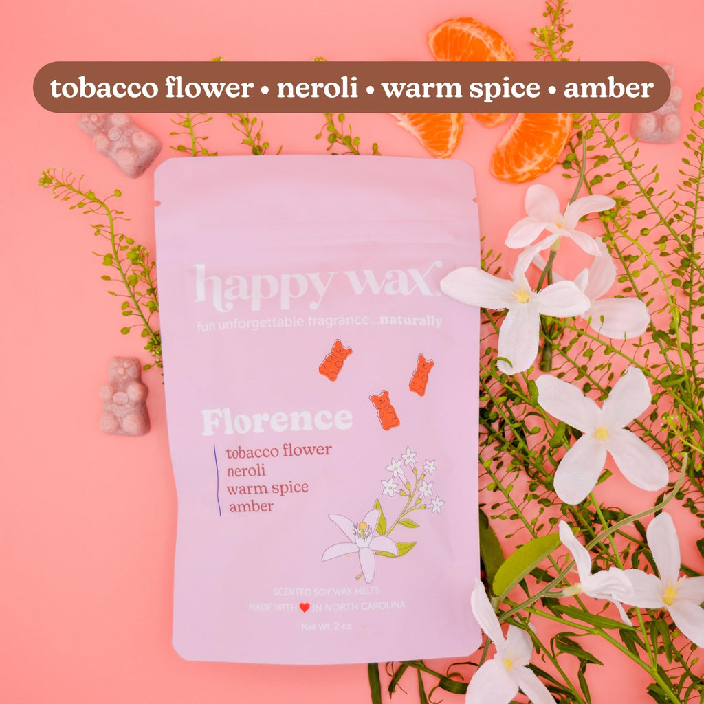 Happy Wax Italy Collection: Natural, Non-Toxic Scented Soy Wax Melts – Total 6oz Variety Pack: Florence, Amalfi, Sicily