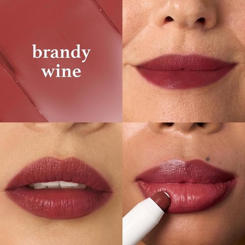 Julep Lip Balm Tint - Brandy Wine | Hydrating Color with Vitamin E | Vegan & Cruelty-Free Formula