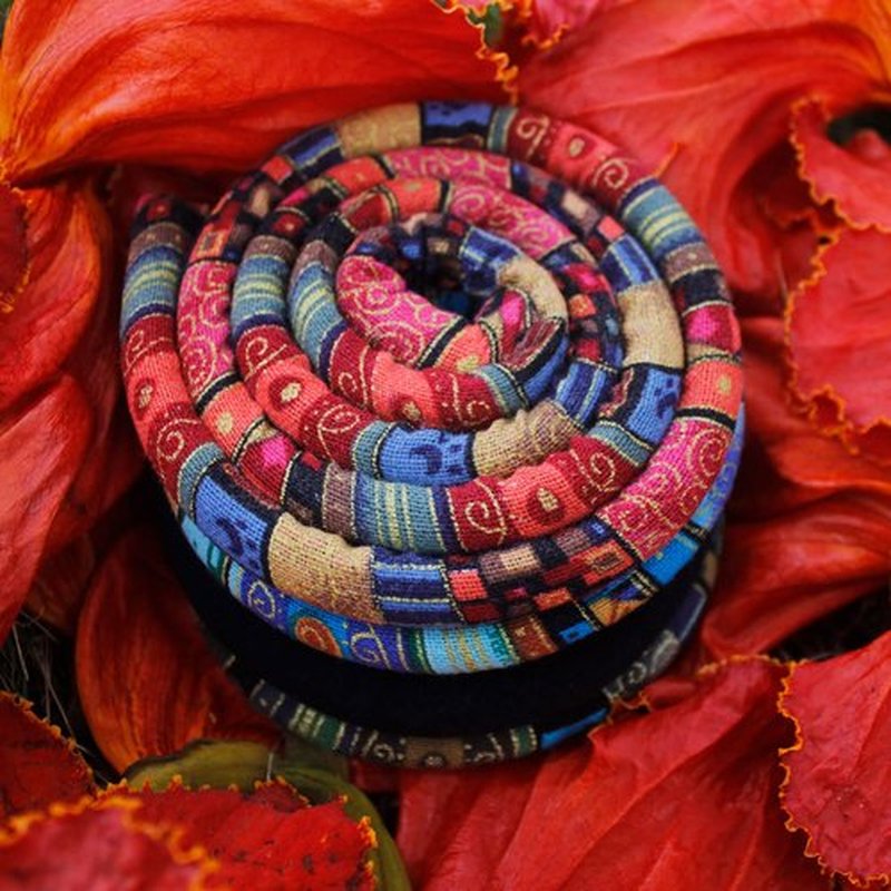 32''/82cm Spiral Lock Hair Tie For Long Thick Dreads Dreadlock Accessory Dreadlock Hair Ties for Women and Men Ponytail Holders Colorful Dread Hair Tie Thick Dreads Hair Holder (Dark)